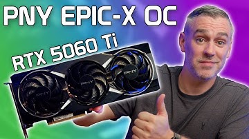 PNY RTX 5060 Ti 16GB OC review [Benchmarks | Overklokken | Vermogen | Thermische eigenschappen]