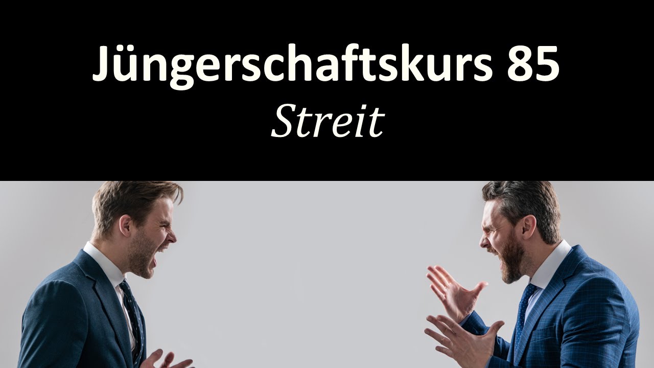 Wie man am besten mit Streit umgeht - Jüngerschaftskurs 