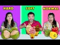 Hard VS Soft VS Normal Food Eating Challenge | Hungry Birds