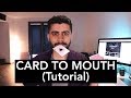 CARD TO MOUTH Magic Trick - TUTORIAL