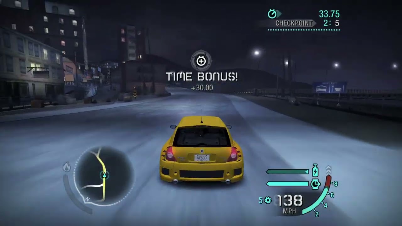 Driving The Renault Clio V6 In Need For Speed Carbon Online