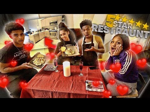 I TURNED MY HOUSE INTO A 5 STAR RESTAURANT FOR MY SISTER AND HER BOYFRIEND!!!  *My Apology*