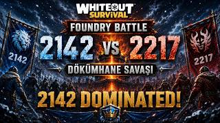 2142 vs 2217 Foundry Battle | Whiteout Survival 2142 vs 2217 Foundry Battle | Whiteout Survival