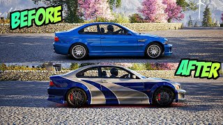 Carx Street How To Make Nfs Famous Bmw M3 Gtr M46 - Livery Tutorial In 5 Minutes