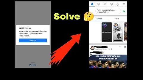 Facebook Update Problem | You