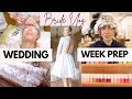 Wedding Week Beauty Appointments! NYC Bride Prep Vlog + packing &amp; heading to our venue!