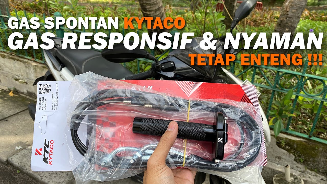 Review Gas Spontan Kytaco | Pasang Gas Spontan di Honda Vario 125 150