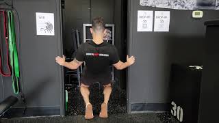 PHP Doorframe : Squat Rack Sissy Squats