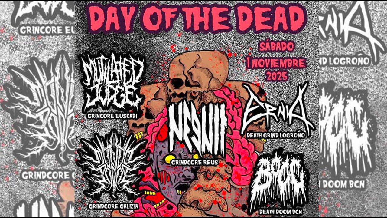 DAY OF THE DEAD 1/11/2025 Rock And Trini, Barcelona
