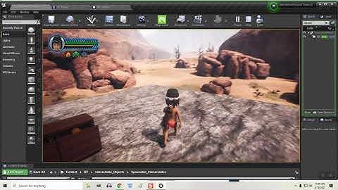 Unreal Project 2021 ~ Opening Drawers and Spawning Random Items