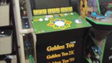 Golden tee arcade 1up video game cleaning inside the trackball