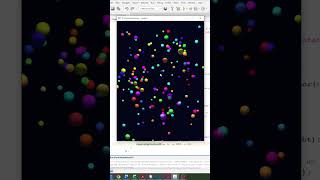 Insane 3D Particle Explosion in JavaFX 💥 Real-Time Glow & Physics! #shorts