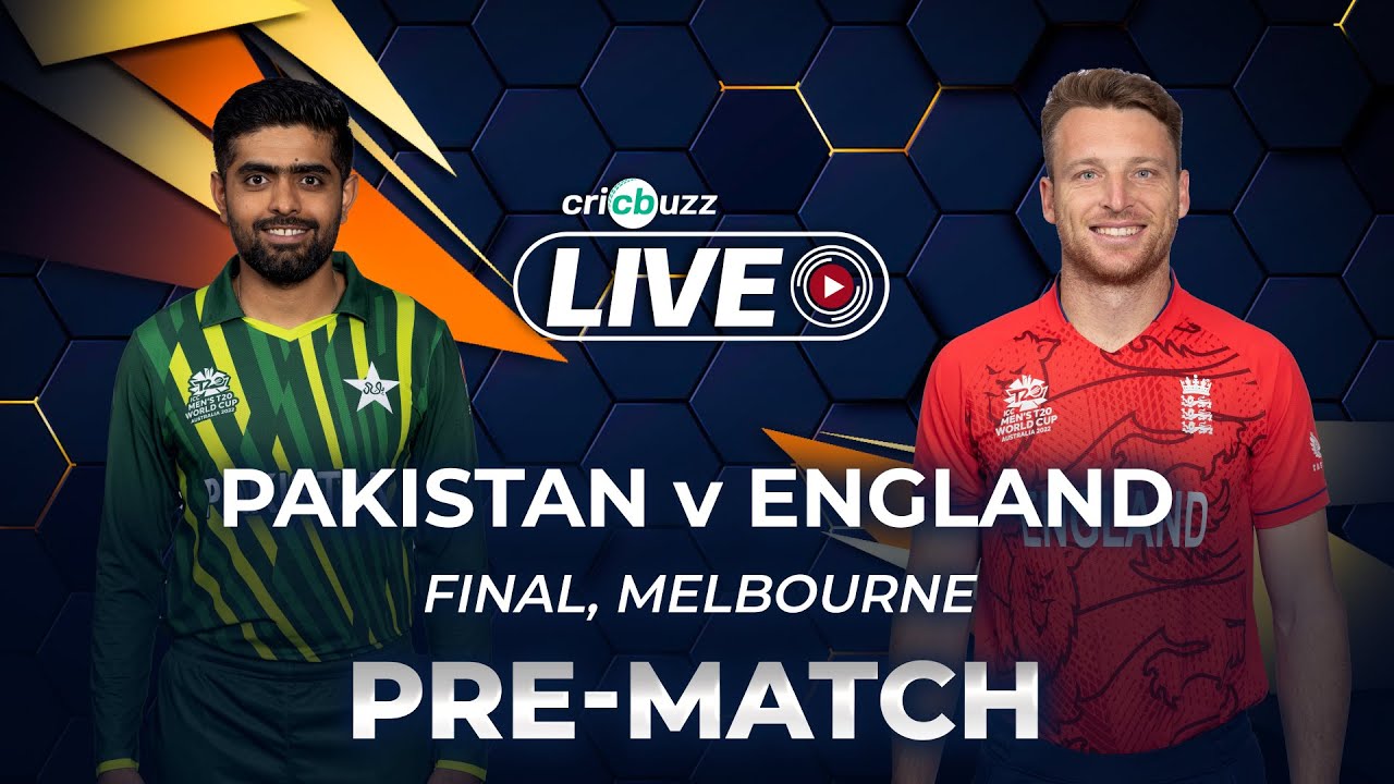 Cricbuzz Live T20 World Cup Final England win toss, Pakistan to bat first