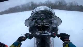 Arctic Cat Mountain Cat 800 (Raw Footage)