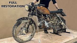 Full Restoration 30 Years Old Ruined Vintage Honda Win Motorcycle // Perfect Restoration Project by Restorations Skills 44,940 views 2 months ago 52 minutes