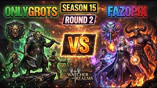 Season 15 Round 2 GVG OnlyGrots vs FazOpix