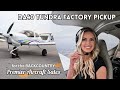 Picked up the da40 tundra from the diamond factory  day 1 ferry flight