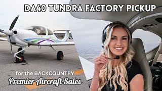 Picked up the DA40 TUNDRA from the Diamond Factory  Day 1 Ferry Flight