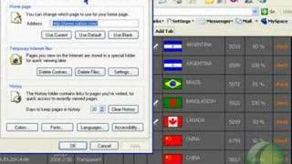 How will use the proxy with internet explorer