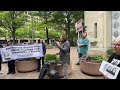 Julian Assange supporters hold "Funeral March for Press Freedom" in DC