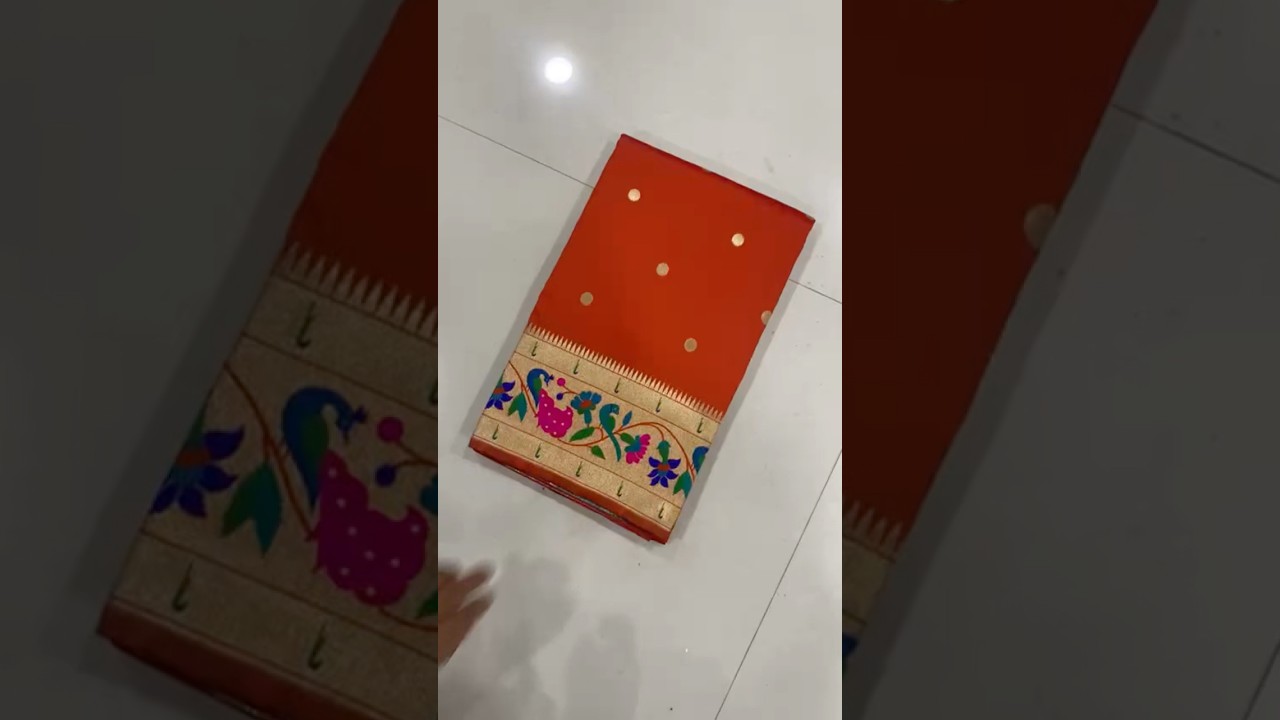 Pure Soft Kanchivaram Paithani Silk Saree