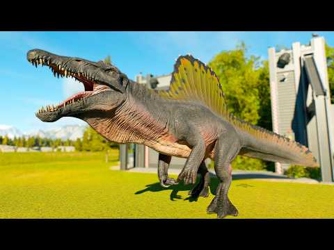 SINGLE EGG CHALLENGE EVERY SPECIES IN THE GAME REBIRTH & CROCODILIA COAST Jurassic World Evolution 3