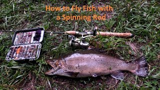 DVD How to Fly Fish with a Spinning Rod