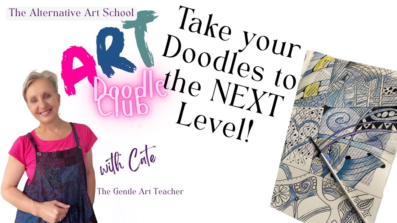 Turn Boring Pages Into Awesome Doodle Art - YouTube