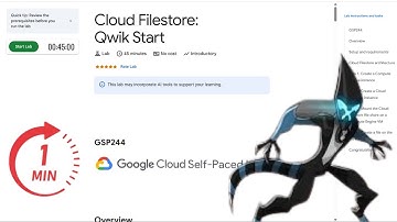 Cloud filestore Qwik Start