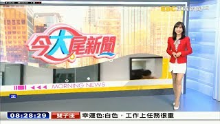 20191015 東森新聞台 0800整點新聞 主播張佳如和氣象主播羅意瑾及記者吳向品&黃子鳳播報片段