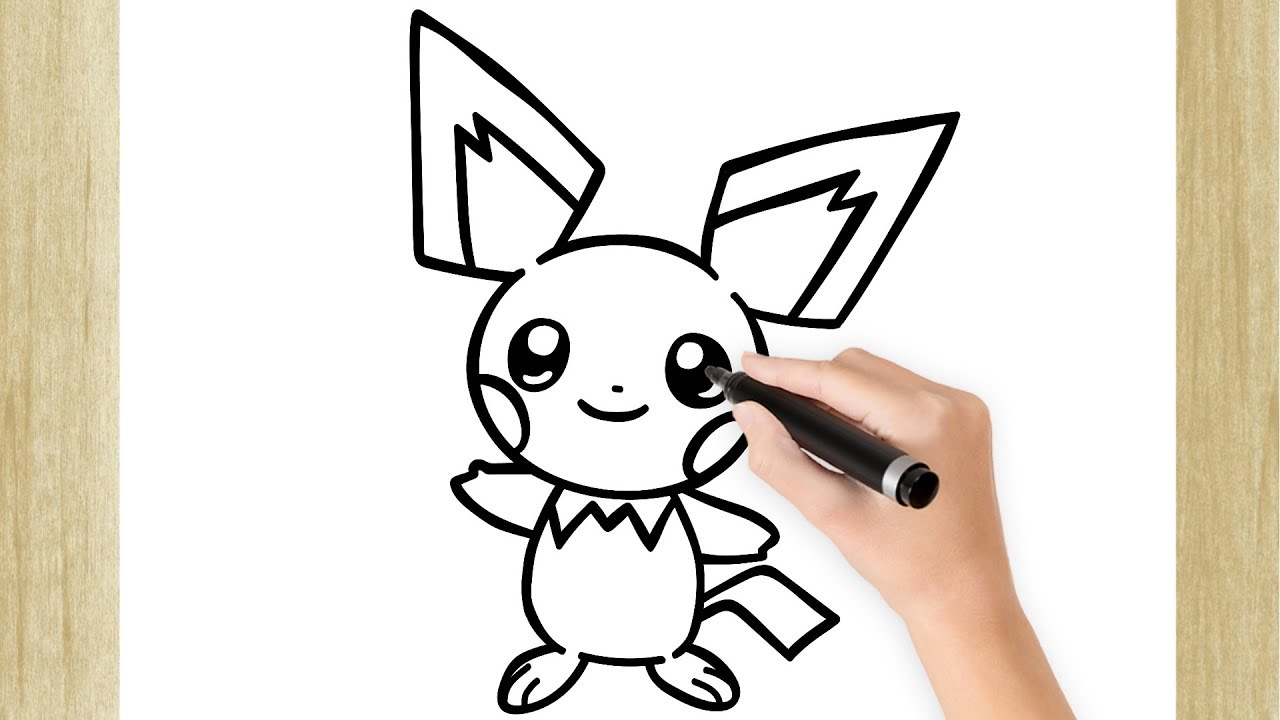 desenhos fáceis de fazer do pikachu - Pesquisa Google