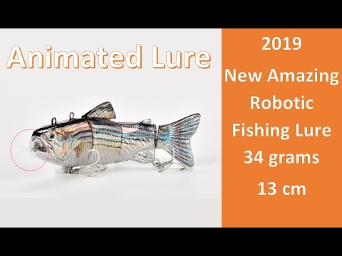 Watalure Robotic Swimming Fishing Electric Lures 5.12 USB