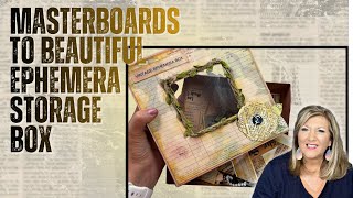 Turn Masterboards into a Beautiful Ephemera Storage Box | Design Team Project @CreatingwithJovi 