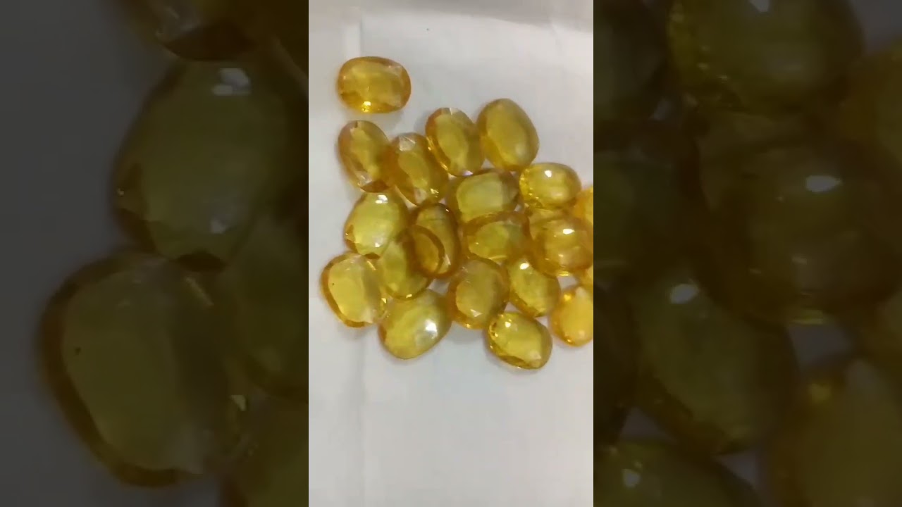 Natural Yellow sapphire 