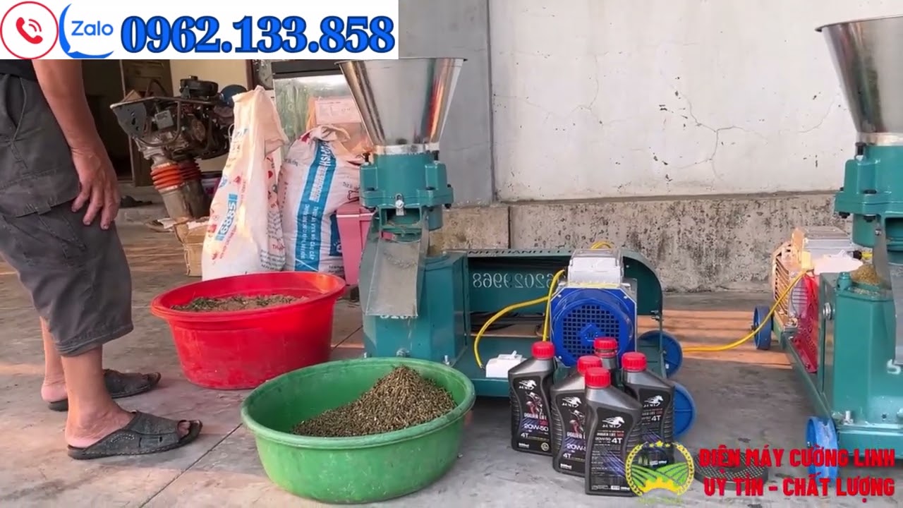 Giới Thiệu Bộ Sản Phẩm Máy Ép Cám Viên S186 plus Và S186 Dây Curoa Mới Nhất 2026