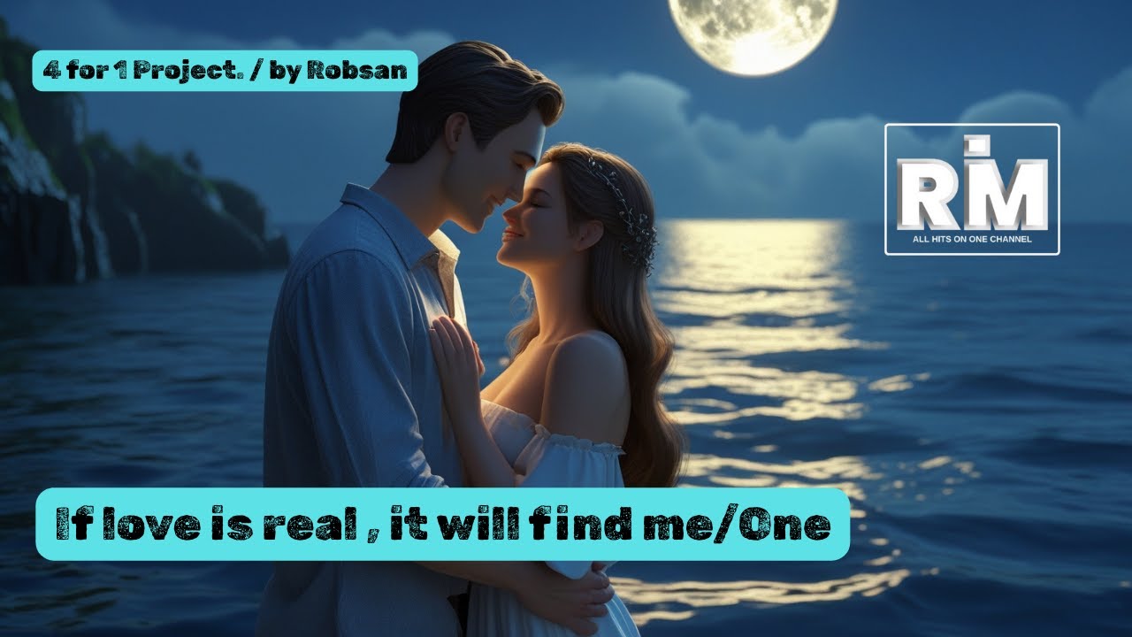 If love is real it will find me / One [ 4 for 1 Project] - By - Robsan ...