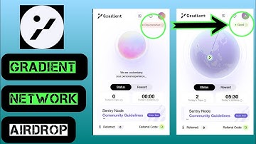 Gradient Disconnect Problem. Gradient Airdrop