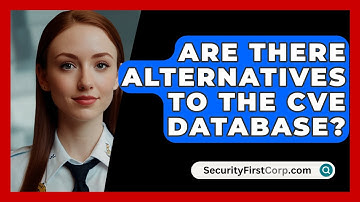Are There Alternatives To The CVE Database? - SecurityFirstCorp.com