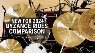 Meinl Cymbals - New for 2024 Byzance Rides Comparison