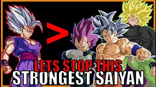 The Problem with Who is the Strongest Saiyan Debate