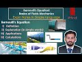 Bernoulli's Equation! | Basics Of Fluid Mechanics