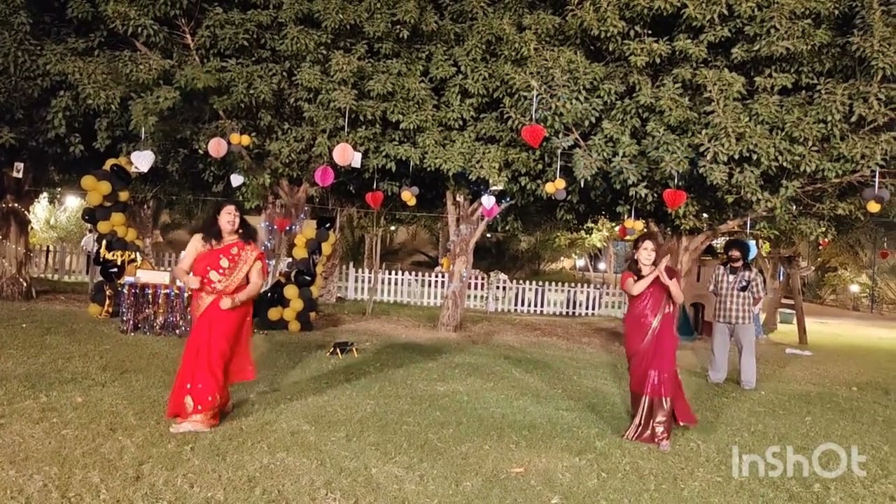 Dance performance by Dr. SARITHA & Dr. ROOPA during Dr. SARITHA'S birthday celebrations