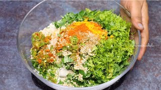 Healthy Morning Breakfast | High Protein High Fibre | Get good strong hair and skin | Methi dhebra