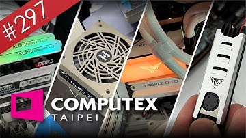 【阿哲】一口氣帶大家導覽4家COMPUTEX攤位吧！ feat. KLEVV、FSP、TEAMGROUP、Patriot [#297]