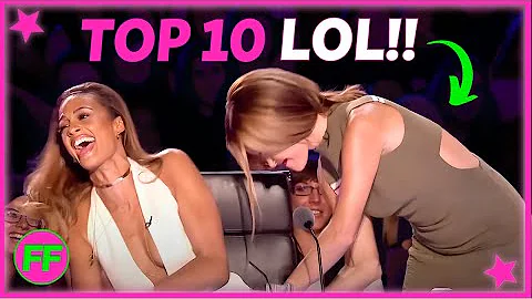 10 FUNNIEST AUDITIONS EVER ON BRITAIN'S GOT TALENT!