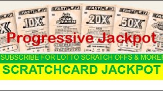 Wisconsin #Lottery FAST PLAY instant game with a progressive jackpot 🎰 🤩 #lottery #shorts