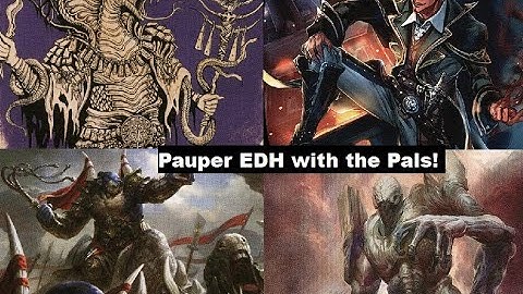 Pauper EDH with the Pals ft Pathrazer of Ulamog vs Sivriss Hermit vs Tibalt vs Frenzied Saddlebrute!