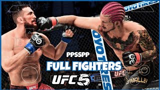 UFC 5 Mobile PPSSPP | UFC 2010 Android Offline 4K | Updated 2025