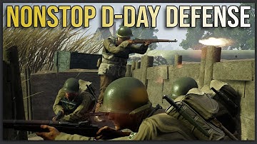 40 MINS OF NONSTOP D-DAY DEFENSE ACTION - Post Scriptum Gameplay [Karmakut]