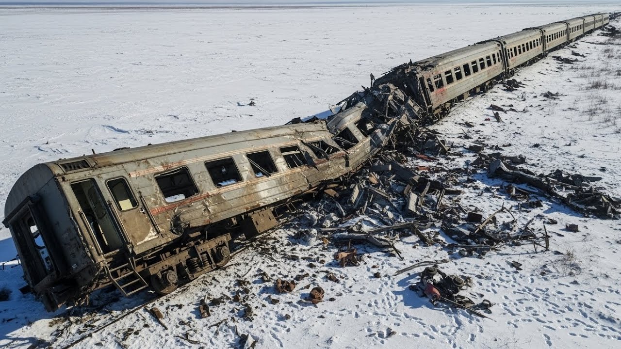 Страшная катастрофа на станции "Тальменка"  вагоны укатились